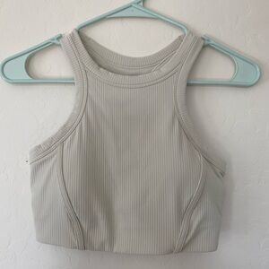 Lululemon Ribbed Nulu High-Neck Yoga Bra